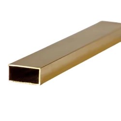Brass Rectangle Pipe Wholesale Distributor