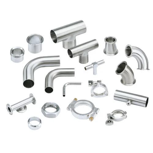 Stainless steel pipe fittings used in plumbing