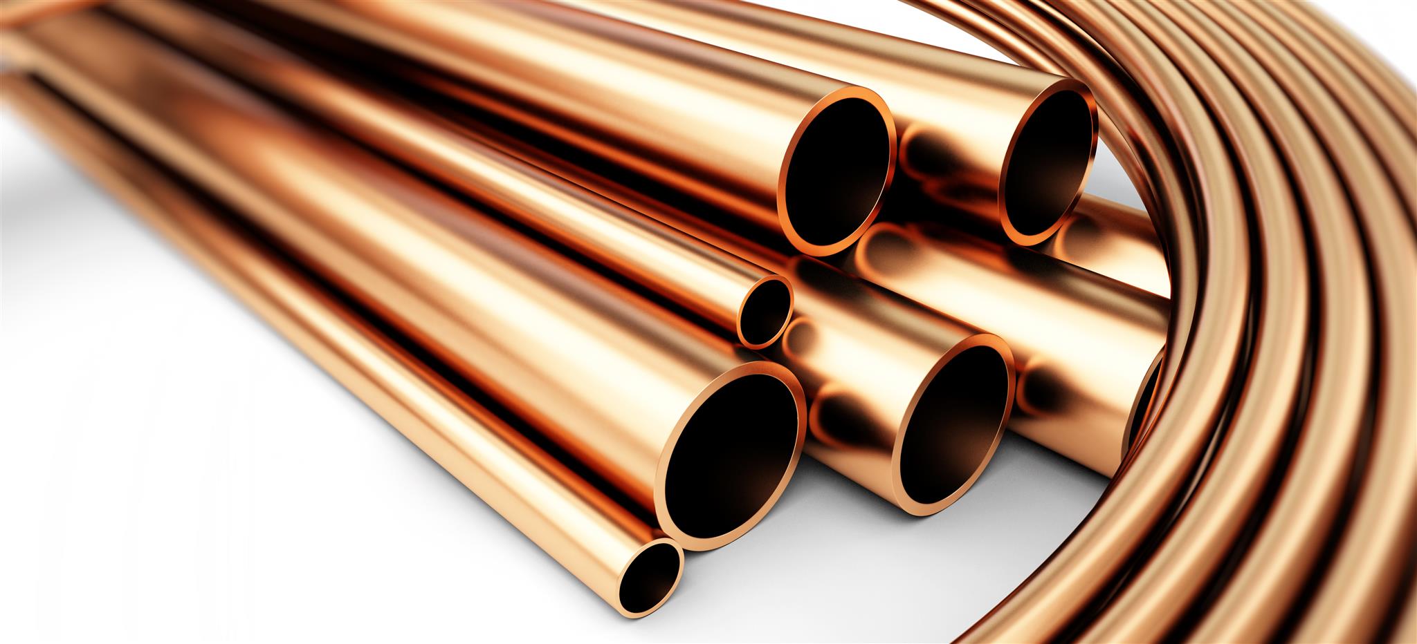 Durable and flexible copper pipes for plumbing applications