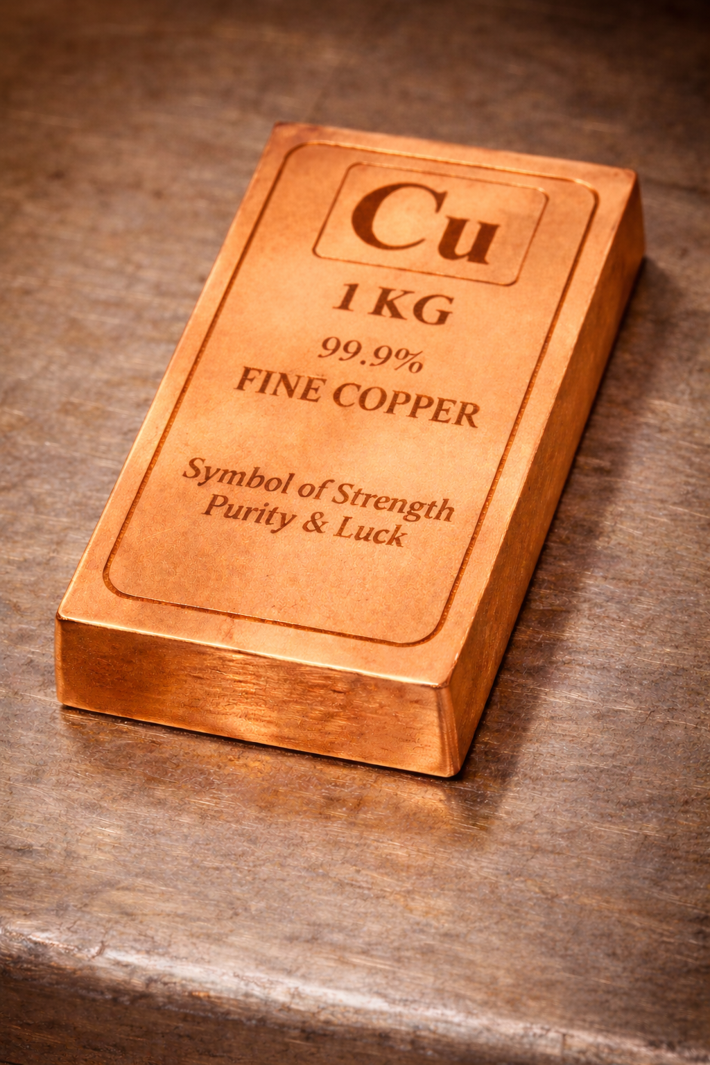 1 KG Copper Biscuit 99.9% Pure